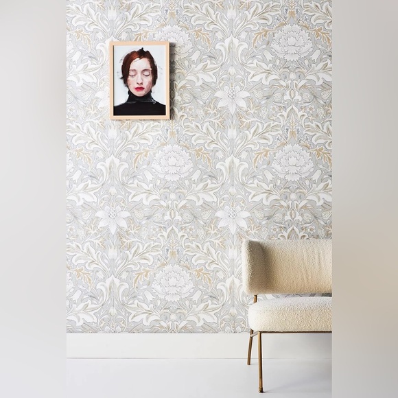 Anthropologie Morris & Co Simply Severn Wallpaper NWT - Picture 1 of 14